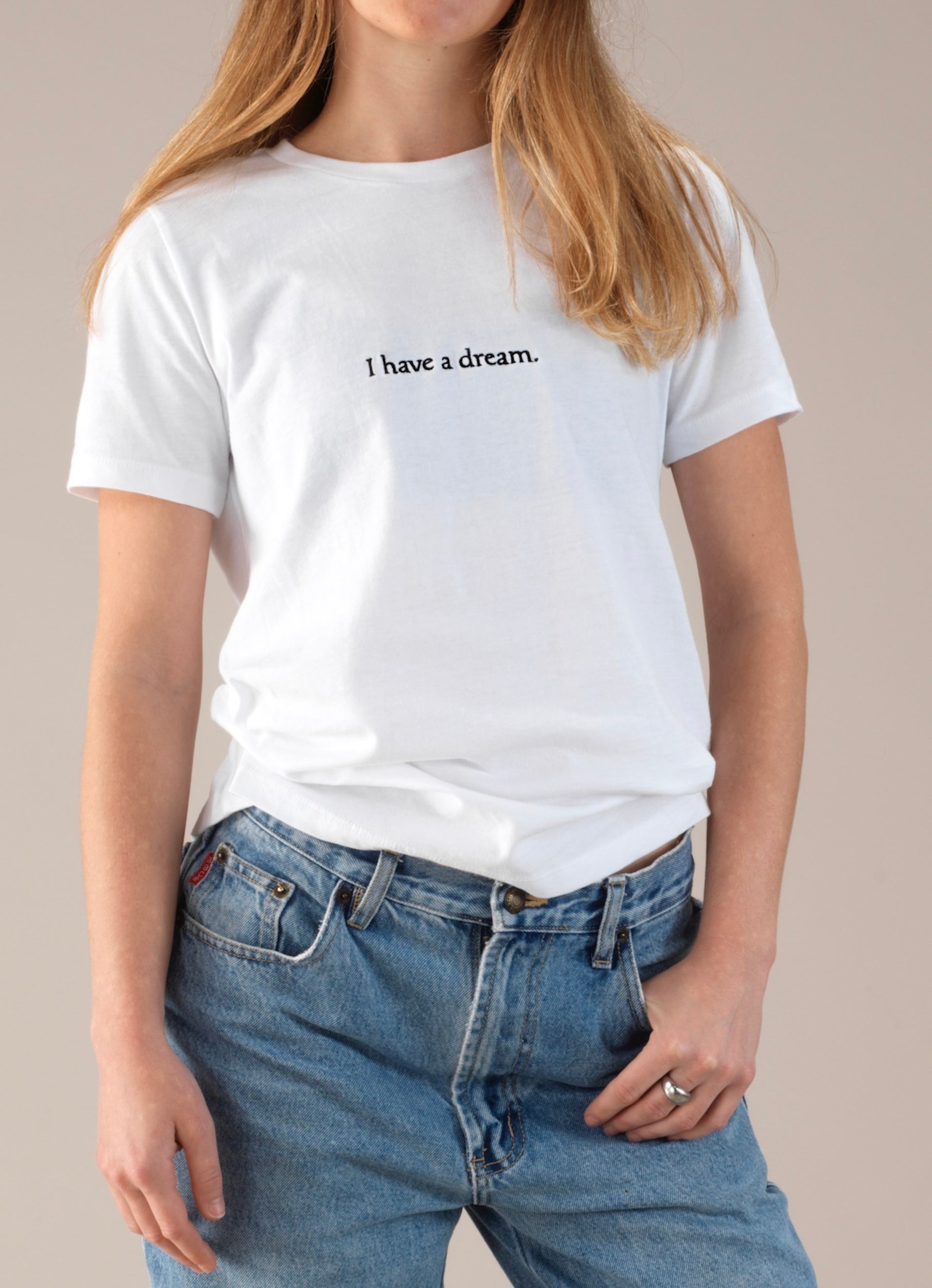"I have a dream." Women’s Everyday Cotton Jersey T-Shirt