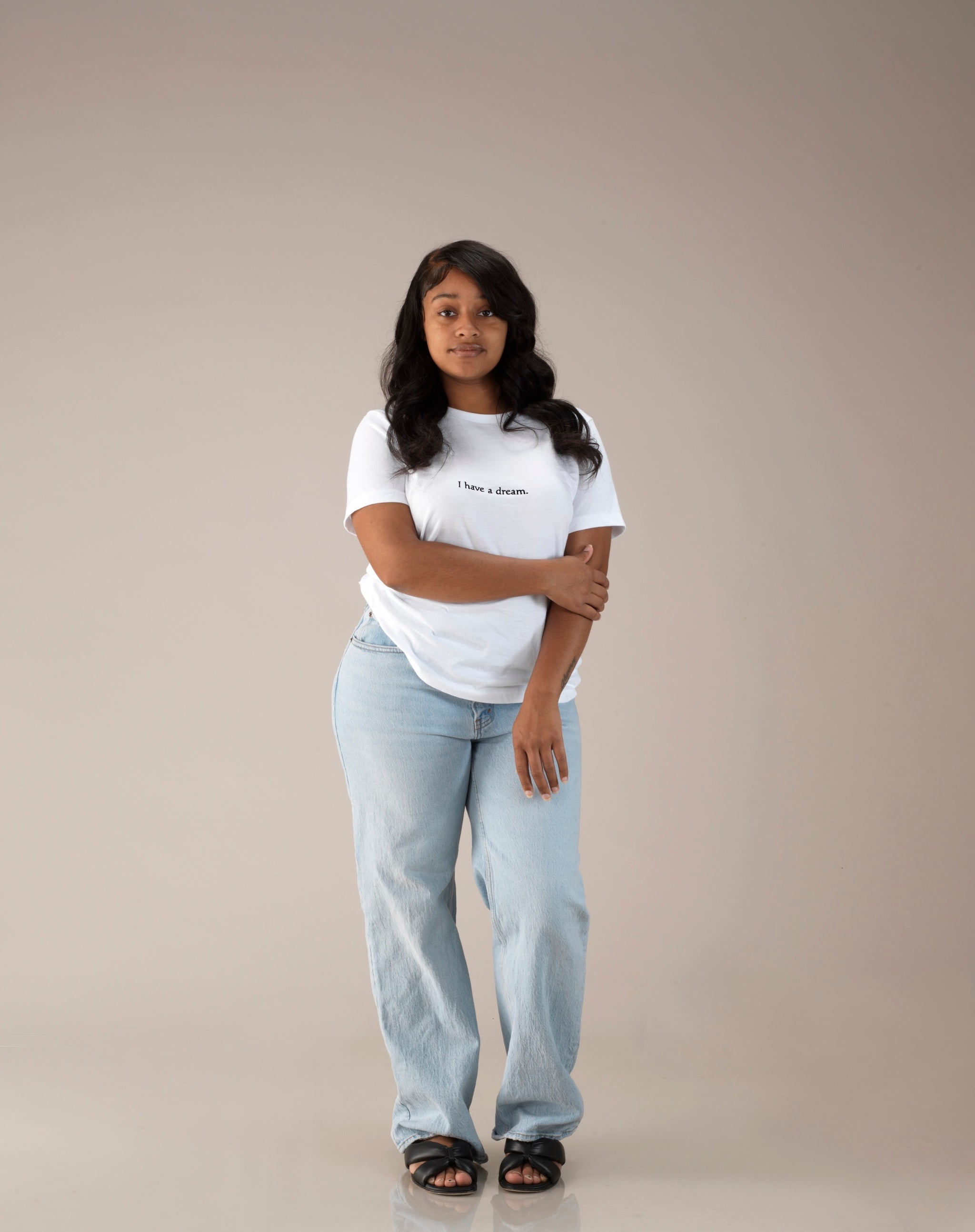 "I have a dream." Women’s Everyday Cotton Jersey T-Shirt