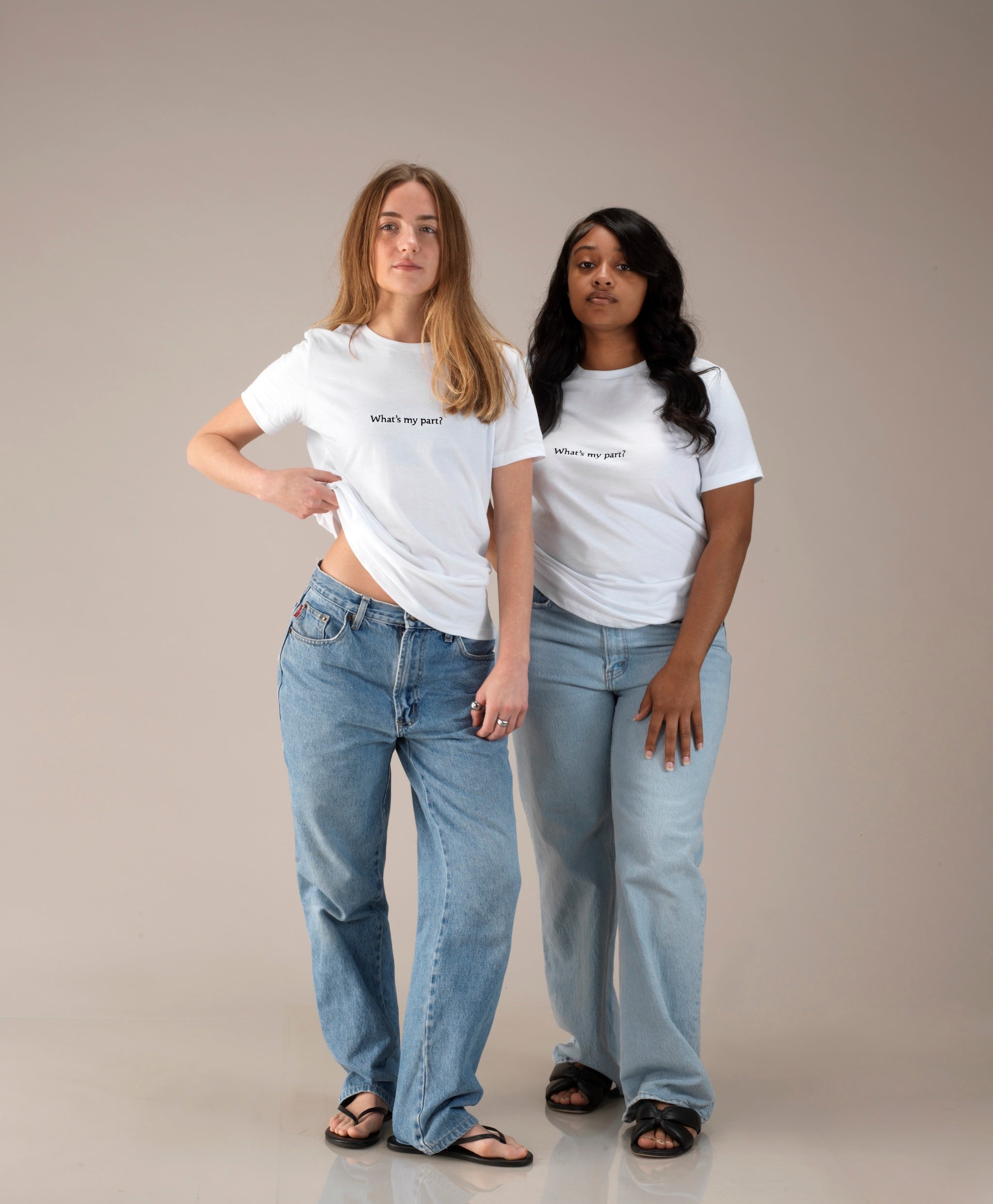 "What's my part?" Women’s Everyday Cotton Jersey T-Shirt