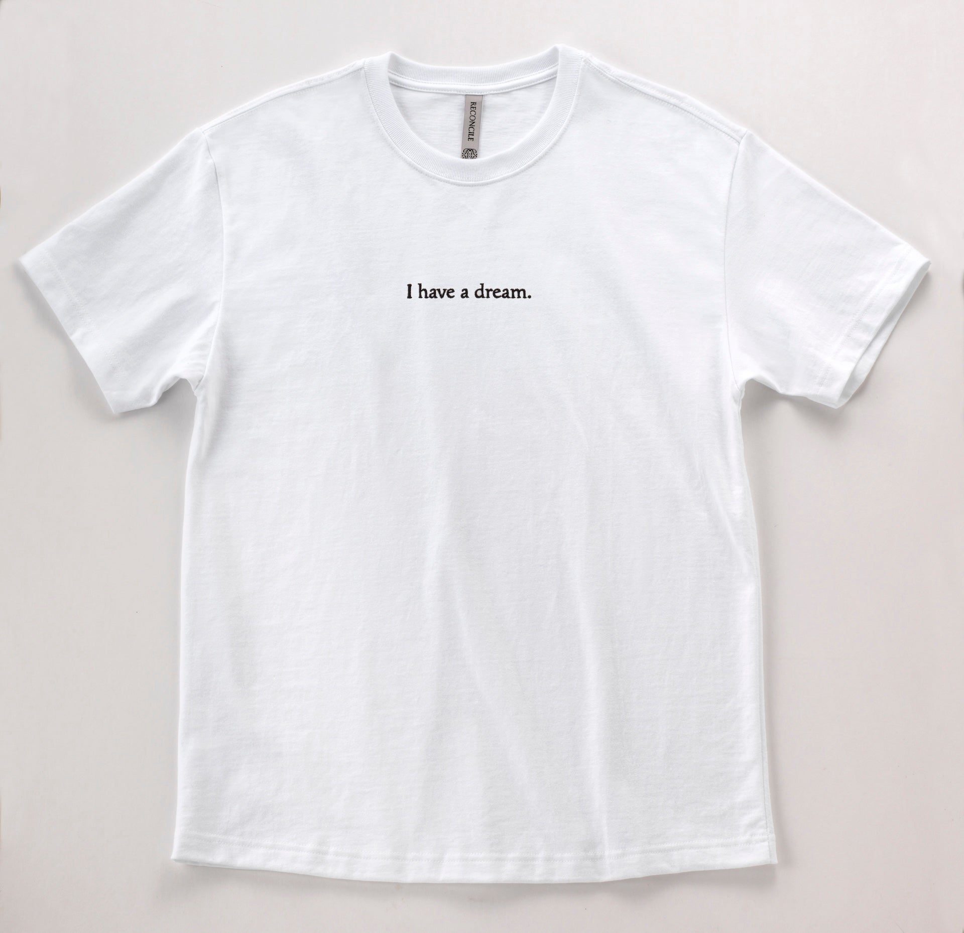 "I have a dream." Oversized Unisex Heavyweight Cotton T-Shirt